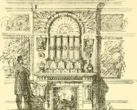 An illustration from The open fireplace in all ages (1886)