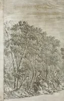 Picture 2 of 17 from Opera-Ballet von dem Judicio Paridis, und der Helenae Raub : so auf dem churfürstlichen sächssischen Haupt-Theatro bey dem Friedens-Feste, nebenst denen vorgegangenen Ballete von Wirckung der sieben Planeten, Ring- und Qvintan-Rennen, wie auch Büchsen-Schiessen, Feuerwercke des Herculis, und Fuss-Thurniere : gehalten am 7/17 Tage dess Winter-Monats anno 1679 (1679), leaf 20