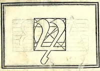 Picture 64 of 76 from Opera di frate Vespasiano Amphiareo da Ferrara dell'ordine minore conventvale, nella qvale s'insegna a scrivere varie sorti di lettere : & massime una lettera bastarda da lui nouamente con sua industria ritrouata, laquale serue al cancellaresco & mercantesco : poi insegna a far l'inchiostro negrissimo con tanta facilità, che ciascuno per semplice che sia, lo saprà far da se : anchora a macinar l'oro, & scriuere con esso come si farà con l'inchiostro, parimente a scriuere con l'azurro, & col cenaprio : opera vtilissima, e molto necessaria all'uso humano : aggivntovi di nvovo dve bellissimi alpha beti di maiuscole, che nell'altre impressioni non si sono piu stampati (1572), leaf 101