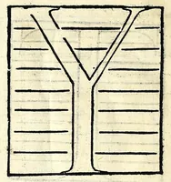 Picture 73 of 76 from Opera di frate Vespasiano Amphiareo da Ferrara dell'ordine minore conventvale, nella qvale s'insegna a scrivere varie sorti di lettere : & massime una lettera bastarda da lui nouamente con sua industria ritrouata, laquale serue al cancellaresco & mercantesco : poi insegna a far l'inchiostro negrissimo con tanta facilità, che ciascuno per semplice che sia, lo saprà far da se : anchora a macinar l'oro, & scriuere con esso come si farà con l'inchiostro, parimente a scriuere con l'azurro, & col cenaprio : opera vtilissima, e molto necessaria all'uso humano : aggivntovi di nvovo dve bellissimi alpha beti di maiuscole, che nell'altre impressioni non si sono piu stampati (1572), leaf 112