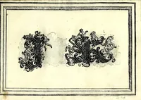 Picture 38 of 76 from Opera di frate Vespasiano Amphiareo da Ferrara dell'ordine minore conventvale, nella qvale s'insegna a scrivere varie sorti di lettere : & massime una lettera bastarda da lui nouamente con sua industria ritrouata, laquale serue al cancellaresco & mercantesco : poi insegna a far l'inchiostro negrissimo con tanta facilità, che ciascuno per semplice che sia, lo saprà far da se : anchora a macinar l'oro, & scriuere con esso come si farà con l'inchiostro, parimente a scriuere con l'azurro, & col cenaprio : opera vtilissima, e molto necessaria all'uso humano : aggivntovi di nvovo dve bellissimi alpha beti di maiuscole, che nell'altre impressioni non si sono piu stampati (1572), leaf 75