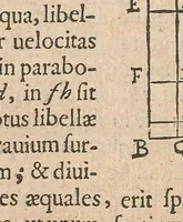 An illustration from Opera geometrica Evangelistæ Torricellii .. (1644)