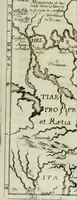 An illustration from Opera historica et philologica, sacra et profana. In quibus historia Boica, res augustanae, conversio & passio ss. martyrum Afrae, Hilariae, Dignae [et al.] ... continentur (1682)