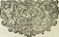 An illustration from Opera historica et philologica, sacra et profana. In quibus historia Boica, res augustanae, conversio & passio ss. martyrum Afrae, Hilariae, Dignae [et al.] ... continentur (1682)