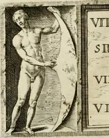 An illustration from Opera historica et philologica, sacra et profana. In quibus historia Boica, res augustanae, conversio & passio ss. martyrum Afrae, Hilariae, Dignae [et al.] ... continentur (1682)