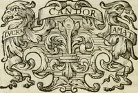 An illustration from Opera historica et philologica, sacra et profana. In quibus historia Boica, res augustanae, conversio & passio ss. martyrum Afrae, Hilariae, Dignae [et al.] ... continentur (1682)