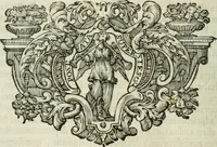 An illustration from Opera historica et philologica, sacra et profana. In quibus historia Boica, res augustanae, conversio & passio ss. martyrum Afrae, Hilariae, Dignae [et al.] ... continentur (1682)