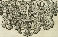 An illustration from Opera historica et philologica, sacra et profana. In quibus historia Boica, res augustanae, conversio & passio ss. martyrum Afrae, Hilariae, Dignae [et al.] ... continentur (1682)