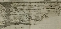 An illustration from Opera historica et philologica, sacra et profana. In quibus historia Boica, res augustanae, conversio & passio ss. martyrum Afrae, Hilariae, Dignae [et al.] ... continentur (1682)
