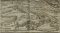 An illustration from Opera historica et philologica, sacra et profana. In quibus historia Boica, res augustanae, conversio & passio ss. martyrum Afrae, Hilariae, Dignae [et al.] ... continentur (1682)