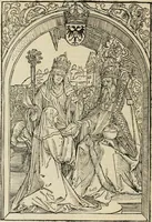 Picture 2 of 8 from Opera Hrosvite, illvstris virginis et monialis germane, gente Saxonica orte, nvper a Conrado Celte inventa (1501), leaf 13