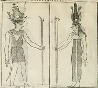 An illustration from Opera Ioan. Goropii Becani, hactenus in lucum non edita: nempe, Hermathena, Heiroglyphica, Vertumnus, Gallica, Francica, Hispanica (1580)