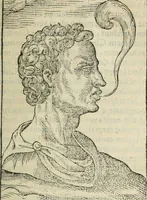 An illustration from Opera Ioan. Goropii Becani, hactenus in lucum non edita: nempe, Hermathena, Heiroglyphica, Vertumnus, Gallica, Francica, Hispanica (1580)