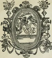An illustration from Opera Ioan. Goropii Becani, hactenus in lucum non edita: nempe, Hermathena, Heiroglyphica, Vertumnus, Gallica, Francica, Hispanica (1580)