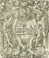 An illustration from Opera Ioan. Goropii Becani, hactenus in lucum non edita: nempe, Hermathena, Heiroglyphica, Vertumnus, Gallica, Francica, Hispanica (1580)