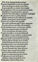 An illustration from Opera noua del preclarissimo messer Bernardo Accolti Aretino, scriptore apostolico & abreuiatore : zoe, soneti, capitoli, strãmoti, & vna comedia : con dui capitoli, vno in laude dela Madonna Laltro de la Fede (1519)