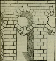 Picture 38 of 85 from Opera nvova di fortificare, offendere et difendere : et far gli alloggiamenti campali, secondo l'uso di guerra : aggiontovi nel fine vn trattato de gl'essamini de' bombardieri, & di far fuochi arteficiati : cosa molto vtile e dilettevole (1564), leaf 70