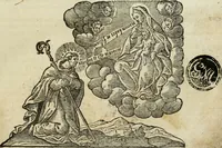 An illustration from Opera. Quibus adiecimus eiusdem authoris opuscula, non minus, quàm cetera omnia, & aurea, & diuinissima .. (1616)