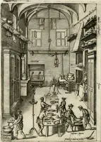 An illustration from Opera (1570)