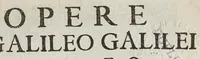 An illustration from Opere di Galileo Galilei ... (1656)