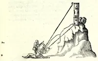 An illustration from Opere di Orontio Fineo del Delfinato : diuise in cinque parti - arimetica, geometria, cosmografia, & oriuoli (1587)
