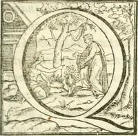An illustration from Opervm moralivm et civilivm tomus. Qui continet Historiam regni Henrici Septimi, regis Angliae. Sermones fideles, sive Interiora rerum. Tractatum de sapientia veterum. Dialogum de bello sacro. Et Novam Atlantidem. Ab ipso honoratissimo auctore, praeterquam in paucis, latinitate donatus (1638)