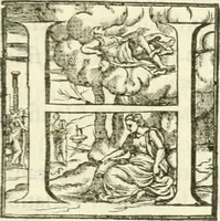 An illustration from Opervm moralivm et civilivm tomus. Qui continet Historiam regni Henrici Septimi, regis Angliae. Sermones fideles, sive Interiora rerum. Tractatum de sapientia veterum. Dialogum de bello sacro. Et Novam Atlantidem. Ab ipso honoratissimo auctore, praeterquam in paucis, latinitate donatus (1638)