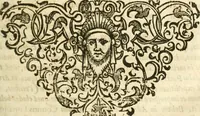 An illustration from Opervm moralivm et civilivm tomus. Qui continet Historiam regni Henrici Septimi, regis Angliae. Sermones fideles, sive Interiora rerum. Tractatum de sapientia veterum. Dialogum de bello sacro. Et Novam Atlantidem. Ab ipso honoratissimo auctore, praeterquam in paucis, latinitate donatus (1638)