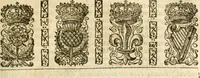 An illustration from Opervm moralivm et civilivm tomus. Qui continet Historiam regni Henrici Septimi, regis Angliae. Sermones fideles, sive Interiora rerum. Tractatum de sapientia veterum. Dialogum de bello sacro. Et Novam Atlantidem. Ab ipso honoratissimo auctore, praeterquam in paucis, latinitate donatus (1638)