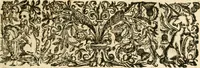 An illustration from Opervm moralivm et civilivm tomus. Qui continet Historiam regni Henrici Septimi, regis Angliae. Sermones fideles, sive Interiora rerum. Tractatum de sapientia veterum. Dialogum de bello sacro. Et Novam Atlantidem. Ab ipso honoratissimo auctore, praeterquam in paucis, latinitate donatus (1638)