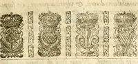 An illustration from Opervm moralivm et civilivm tomus. Qui continet Historiam regni Henrici Septimi, regis Angliae. Sermones fideles, sive Interiora rerum. Tractatum de sapientia veterum. Dialogum de bello sacro. Et Novam Atlantidem. Ab ipso honoratissimo auctore, praeterquam in paucis, latinitate donatus (1638)