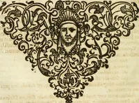 An illustration from Opervm moralivm et civilivm tomus. Qui continet Historiam regni Henrici Septimi, regis Angliae. Sermones fideles, sive Interiora rerum. Tractatum de sapientia veterum. Dialogum de bello sacro. Et Novam Atlantidem. Ab ipso honoratissimo auctore, praeterquam in paucis, latinitate donatus (1638)