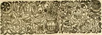 An illustration from Opervm moralivm et civilivm tomus. Qui continet Historiam regni Henrici Septimi, regis Angliae. Sermones fideles, sive Interiora rerum. Tractatum de sapientia veterum. Dialogum de bello sacro. Et Novam Atlantidem. Ab ipso honoratissimo auctore, praeterquam in paucis, latinitate donatus (1638)