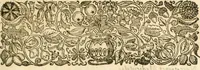 An illustration from Opervm moralivm et civilivm tomus. Qui continet Historiam regni Henrici Septimi, regis Angliae. Sermones fideles, sive Interiora rerum. Tractatum de sapientia veterum. Dialogum de bello sacro. Et Novam Atlantidem. Ab ipso honoratissimo auctore, praeterquam in paucis, latinitate donatus (1638)
