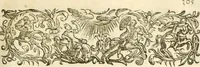 An illustration from Opervm moralivm et civilivm tomus. Qui continet Historiam regni Henrici Septimi, regis Angliae. Sermones fideles, sive Interiora rerum. Tractatum de sapientia veterum. Dialogum de bello sacro. Et Novam Atlantidem. Ab ipso honoratissimo auctore, praeterquam in paucis, latinitate donatus (1638)