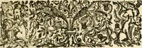 An illustration from Opervm moralivm et civilivm tomus. Qui continet Historiam regni Henrici Septimi, regis Angliae. Sermones fideles, sive Interiora rerum. Tractatum de sapientia veterum. Dialogum de bello sacro. Et Novam Atlantidem. Ab ipso honoratissimo auctore, praeterquam in paucis, latinitate donatus (1638)