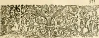 An illustration from Opervm moralivm et civilivm tomus. Qui continet Historiam regni Henrici Septimi, regis Angliae. Sermones fideles, sive Interiora rerum. Tractatum de sapientia veterum. Dialogum de bello sacro. Et Novam Atlantidem. Ab ipso honoratissimo auctore, praeterquam in paucis, latinitate donatus (1638)