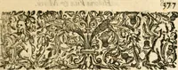 An illustration from Opervm moralivm et civilivm tomus. Qui continet Historiam regni Henrici Septimi, regis Angliae. Sermones fideles, sive Interiora rerum. Tractatum de sapientia veterum. Dialogum de bello sacro. Et Novam Atlantidem. Ab ipso honoratissimo auctore, praeterquam in paucis, latinitate donatus (1638)