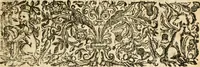 An illustration from Opervm moralivm et civilivm tomus. Qui continet Historiam regni Henrici Septimi, regis Angliae. Sermones fideles, sive Interiora rerum. Tractatum de sapientia veterum. Dialogum de bello sacro. Et Novam Atlantidem. Ab ipso honoratissimo auctore, praeterquam in paucis, latinitate donatus (1638)