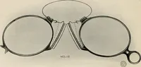 An illustration from Ophthalmic lenses and accessories; lenses, frames, magnifiers and readers .. (1916)