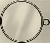 An illustration from Ophthalmic lenses and accessories; lenses, frames, magnifiers and readers .. (1916)