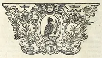 An illustration from O principe dos patriarcas S. Bento : ... de sua vida, discursada em emprezas politicas e predicaueis (1683)