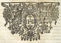 An illustration from O principe dos patriarcas S. Bento : ... de sua vida, discursada em emprezas politicas e predicaueis (1683)