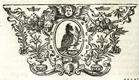 An illustration from O principe dos patriarcas S. Bento : ... de sua vida, discursada em emprezas politicas e predicaueis (1683)