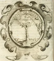 An illustration from O principe dos patriarcas S. Bento : primeiro[-segundo] tomo de sua vida (1683)