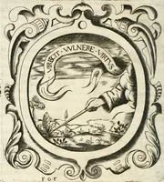 Picture 95 of 97 from O principe dos patriarcas S. Bento : primeiro[-segundo] tomo de sua vida (1683), leaf 397