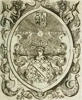 An illustration from O principe dos patriarcas S. Bento : primeiro[-segundo] tomo de sua vida (1683)