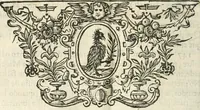 An illustration from O principe dos patriarcas S. Bento : primeiro[-segundo] tomo de sua vida (1683)