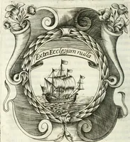 An illustration from O principe dos patriarcas S. Bento : primeiro[-segundo] tomo de sua vida (1683)