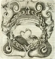 An illustration from O principe dos patriarcas S. Bento : primeiro[-segundo] tomo de sua vida (1683)